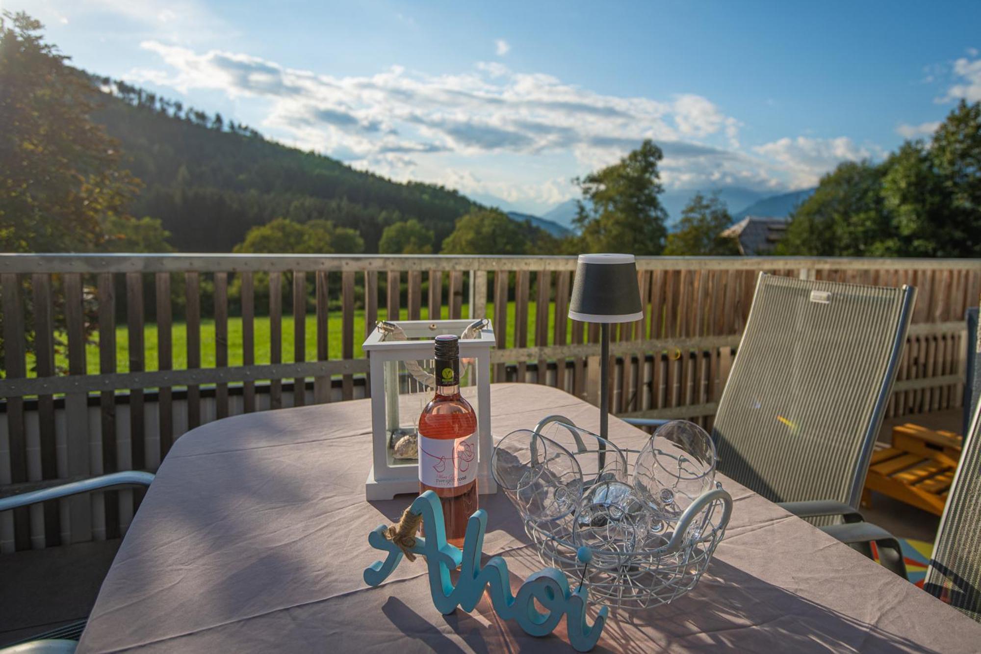 Mirnockahoi - Familienfreundliches Ferienhaus Fuer 4 Erwachsene, Maritimes Bergerlebnis, Panoramablick Von Terrasse Und Balkon, Carinthia, Millstaettersee Ferndorf Zewnętrze zdjęcie