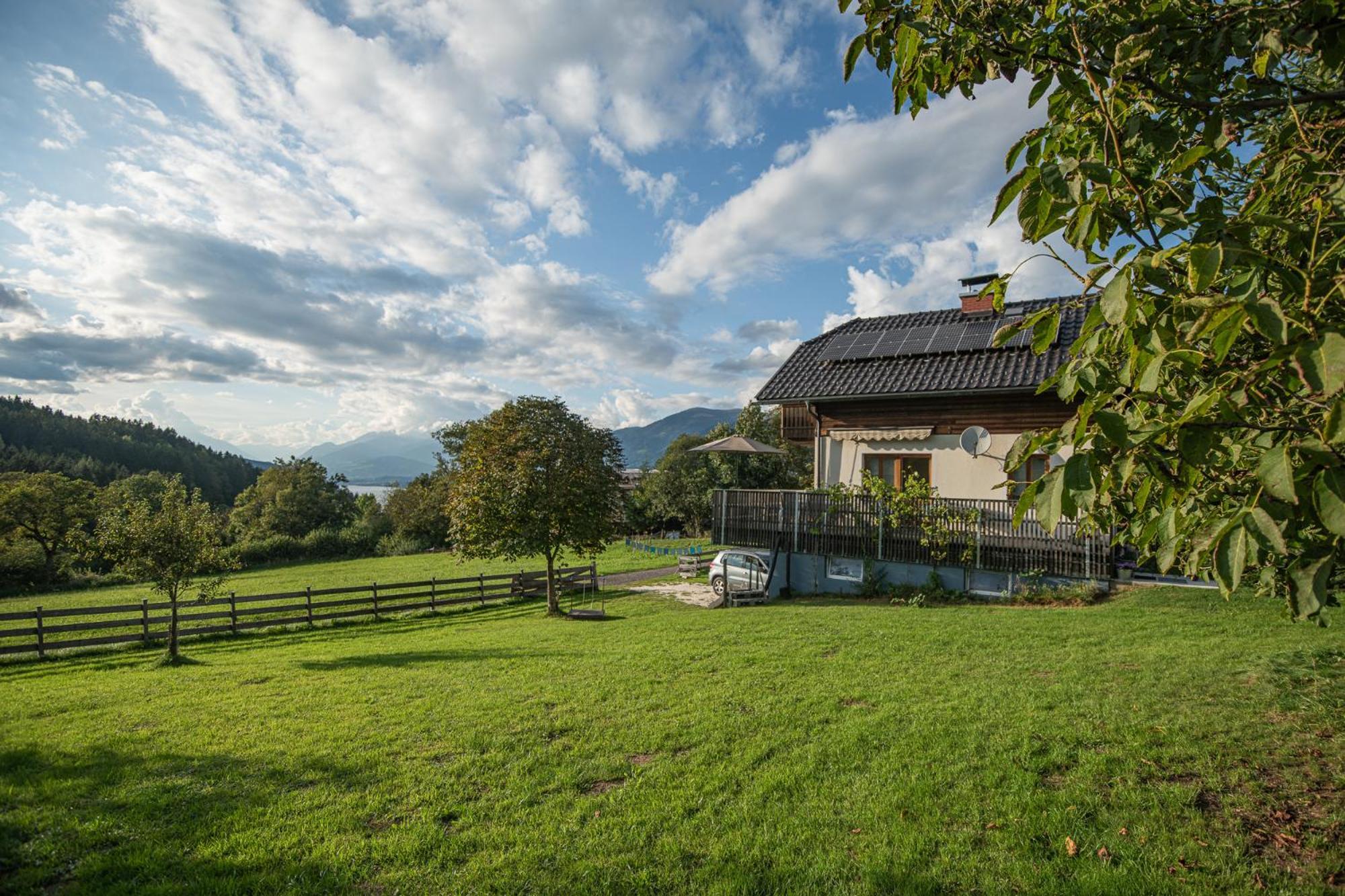 Mirnockahoi - Familienfreundliches Ferienhaus Fuer 4 Erwachsene, Maritimes Bergerlebnis, Panoramablick Von Terrasse Und Balkon, Carinthia, Millstaettersee Ferndorf Zewnętrze zdjęcie